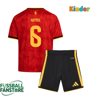 Belgien Axel Witsel #6 Replik Heimtrikot Kinder WM 2026 Kurzarm (+ Kurze Hosen)